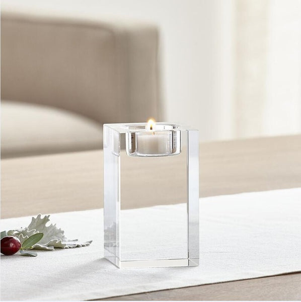 Crystal Candlestick Candle Holder