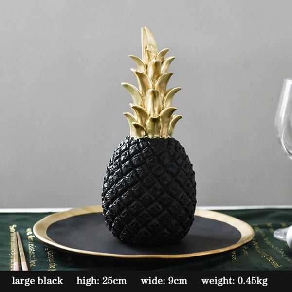 Modern Golden Pineapple Decoration